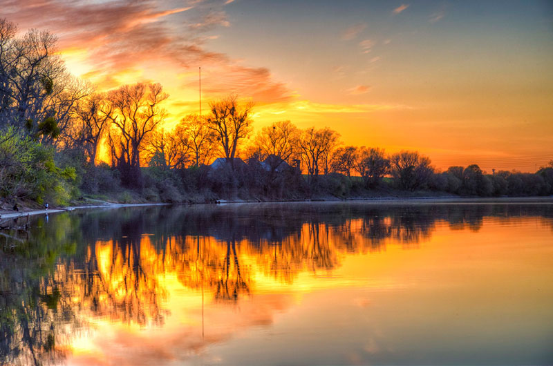 American River Sunset